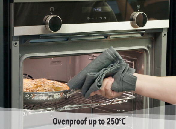 Сковорода стальная Scanpan Fry Pan STS, диаметр 28 см, серебристый