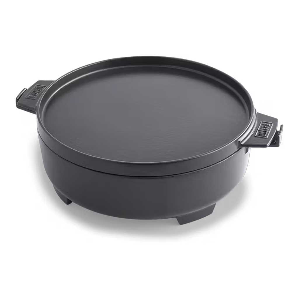 product image - Каструля з кришкою 2в1 Weber GBS, об'єм 6,8 л, чорний