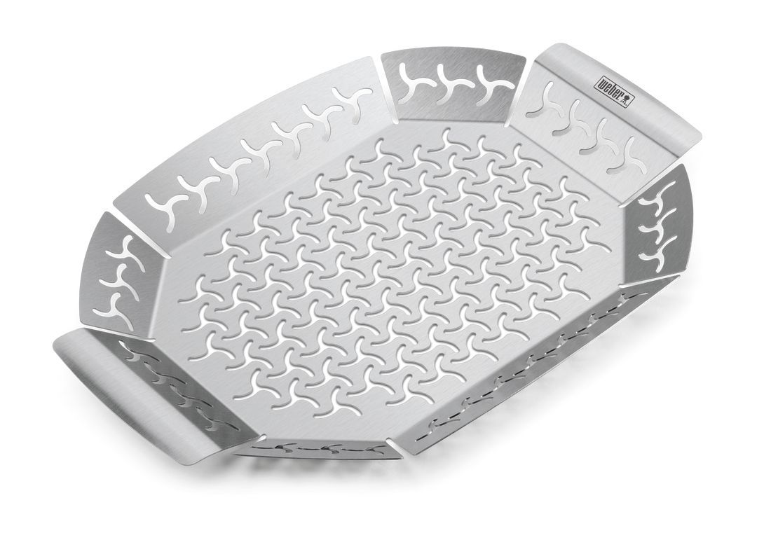 product image - Противень перфорированный Weber, 36,6х26,4х2,8 см, серебристый