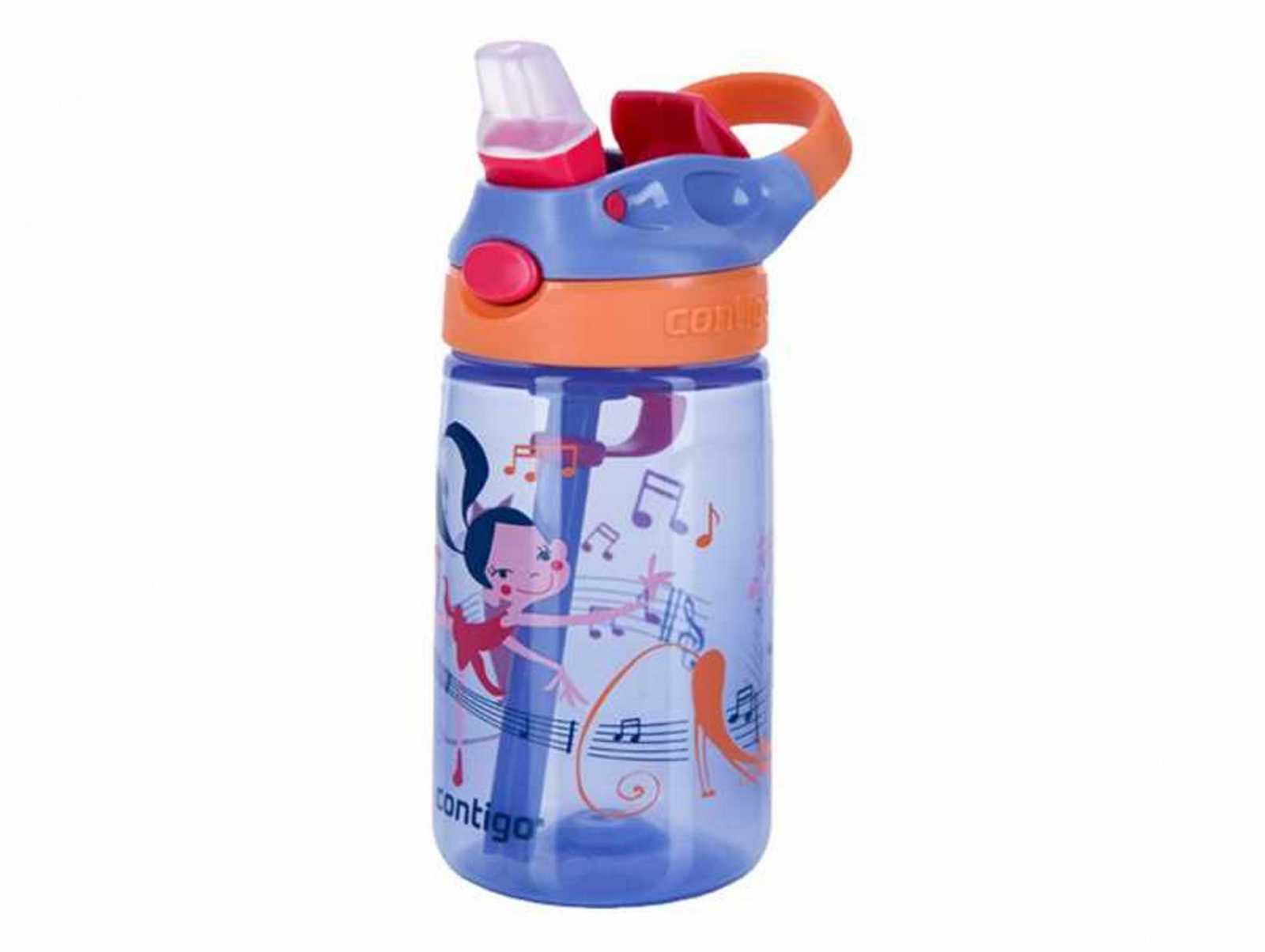 product image - Бутылка детская Contigo GIZMO FLIP, объем 0,42 л, фиолетовый