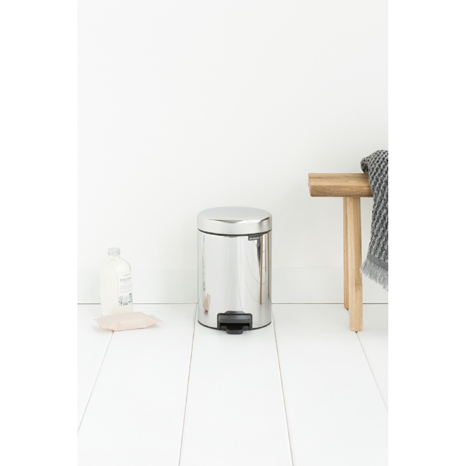 Бак для сміття Pedal Bin NewIcon Brabantia, об'єм 3 л, сталевий полірований