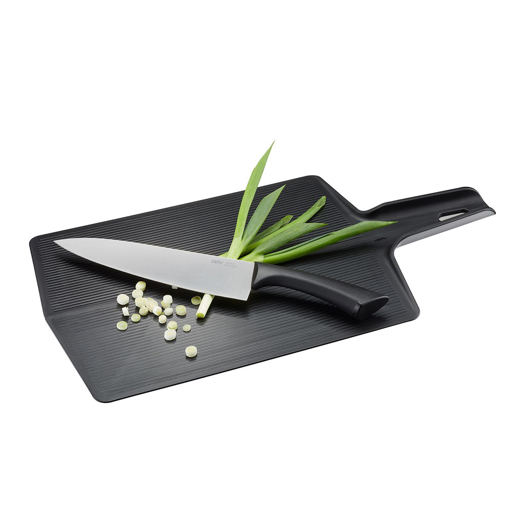 product image - Доска разделочная складывающаяся GEFU LEVORO, 46,5х25,5х2 см, черный