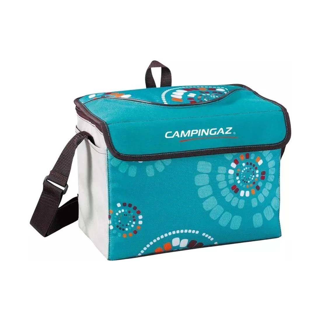 product image - Термосумка Campingaz Ethnic MiniMaxi, об'єм 9 л, 31х21х16 см, блакитний з малюнком