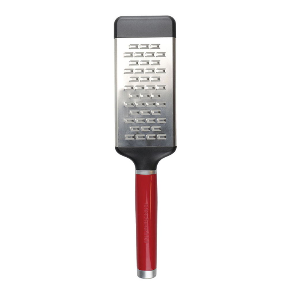 product image - Тертка з чохлом KitchenAid Coreline, довжина 29 см, червоний