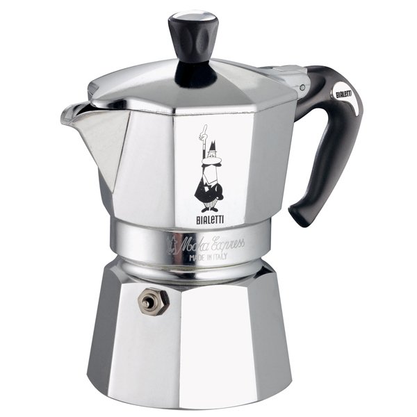 product image - Кофеварка гейзерная "Moka express" на 6 чашек Bialetti MOKA EXPRESS, серебристый