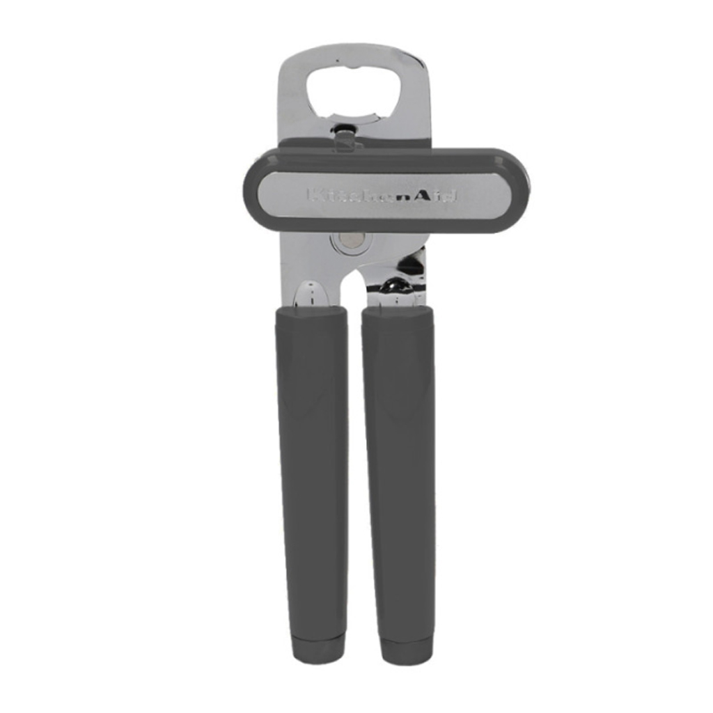 product image - Открывалка для банок и бутылок KitchenAid Coreline, длина 21 см, серая