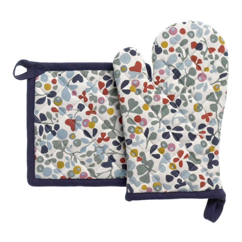 product image - Набор кухонный: варежка и прихватка Winkler GRETA, разноцветный, 2 предмета