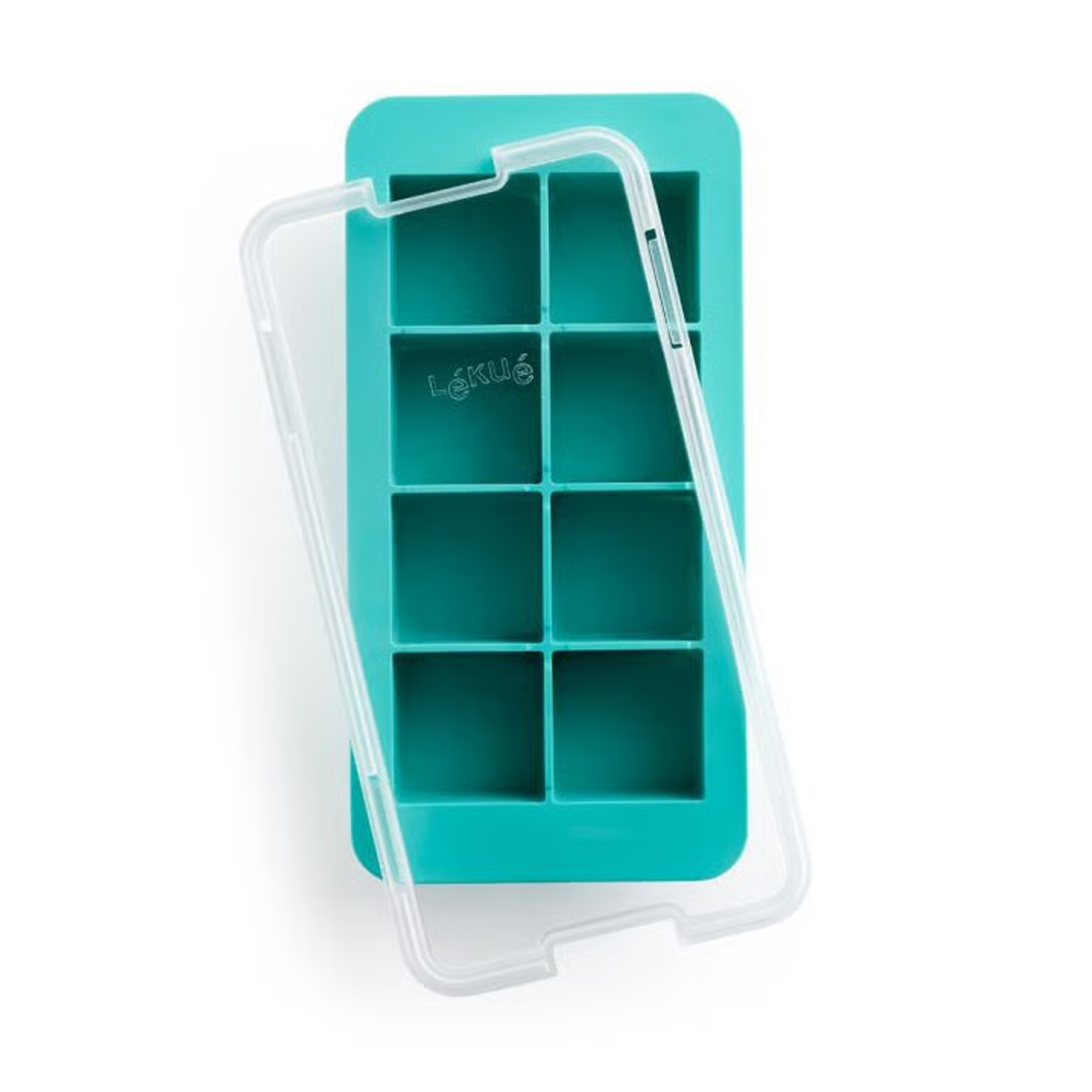 product image - Форма для льоду квадратна Lekue XL, 23х11,8х5 см, зелений