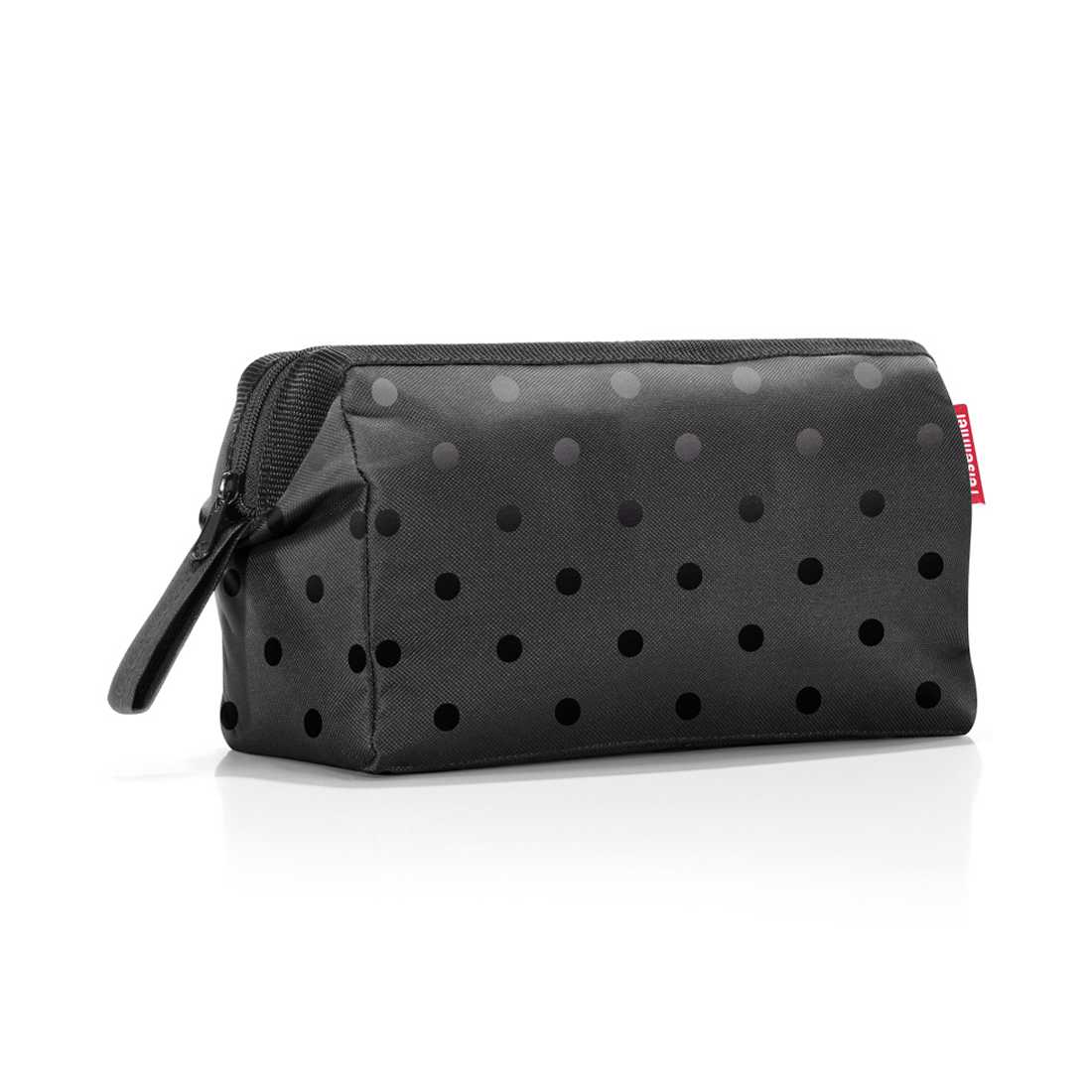 product image - Косметичка Reisenthel TRAVELLING Glossy Dots Black, 26x18x13,5 см