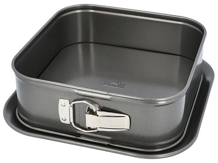 product image - Форма со съемным бортом квадратная Birkmann EASY BAKING, 24х24 см, черный