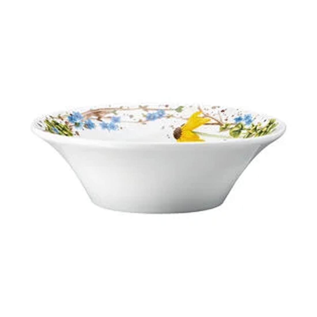 product image - Пиала фарфоровая Hutschenreuther NORA, диаметр 15 см, белый с рисунком