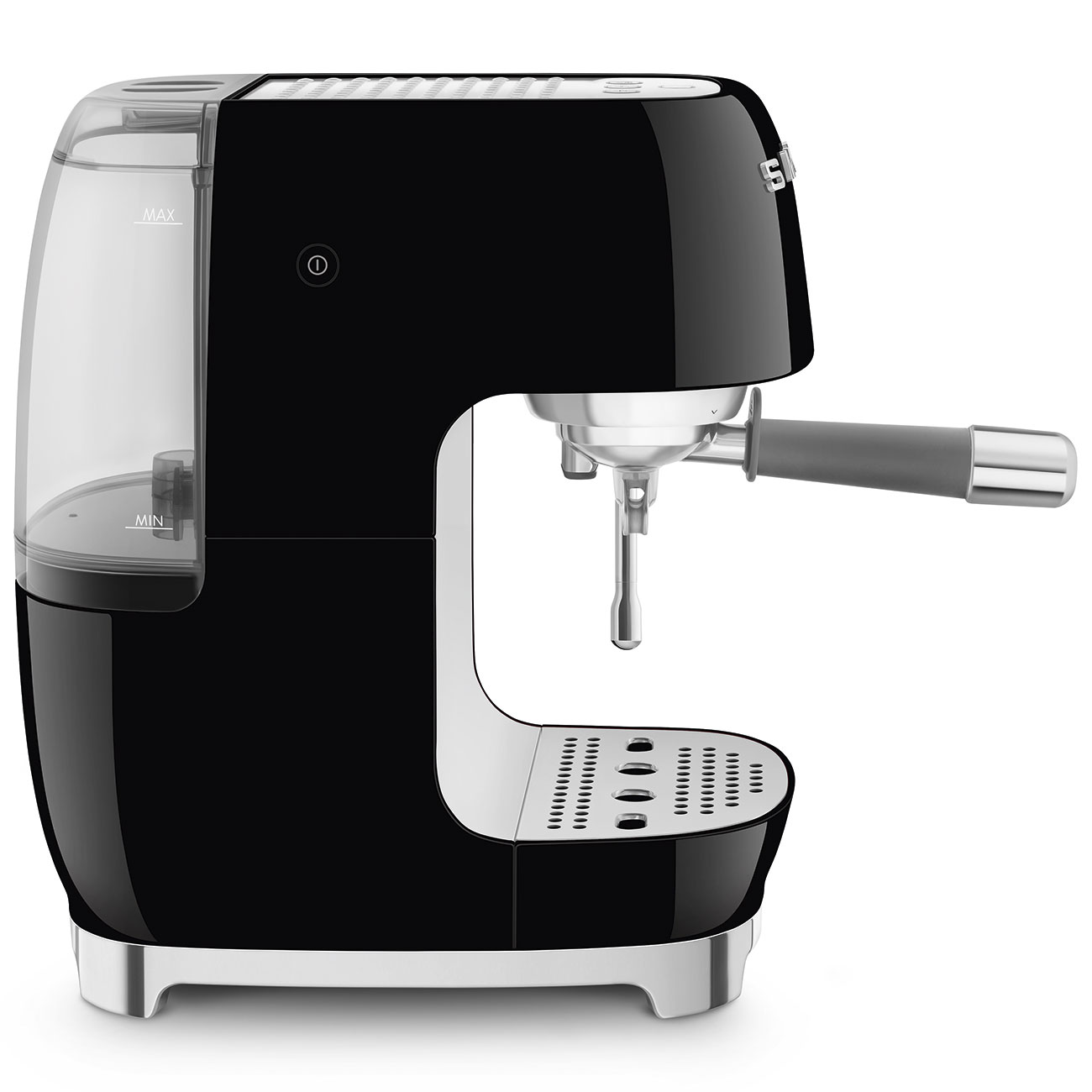 Кавоварка еспресо Smeg 50 Style, 36,4x20,5x29,5 см, чорний