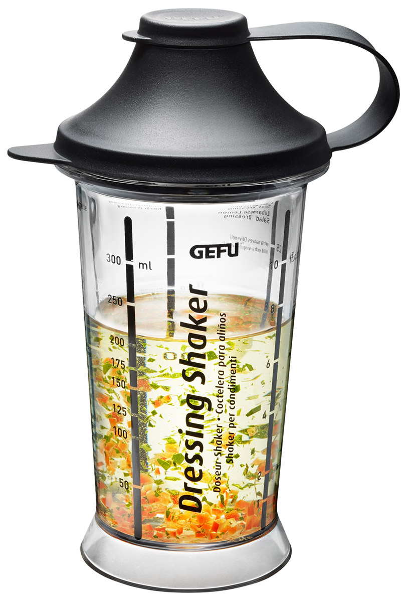 product image - Шейкер для соуса GEFU Dressing shaker MIX UP, 18,5 х 13 х 9,3 см,