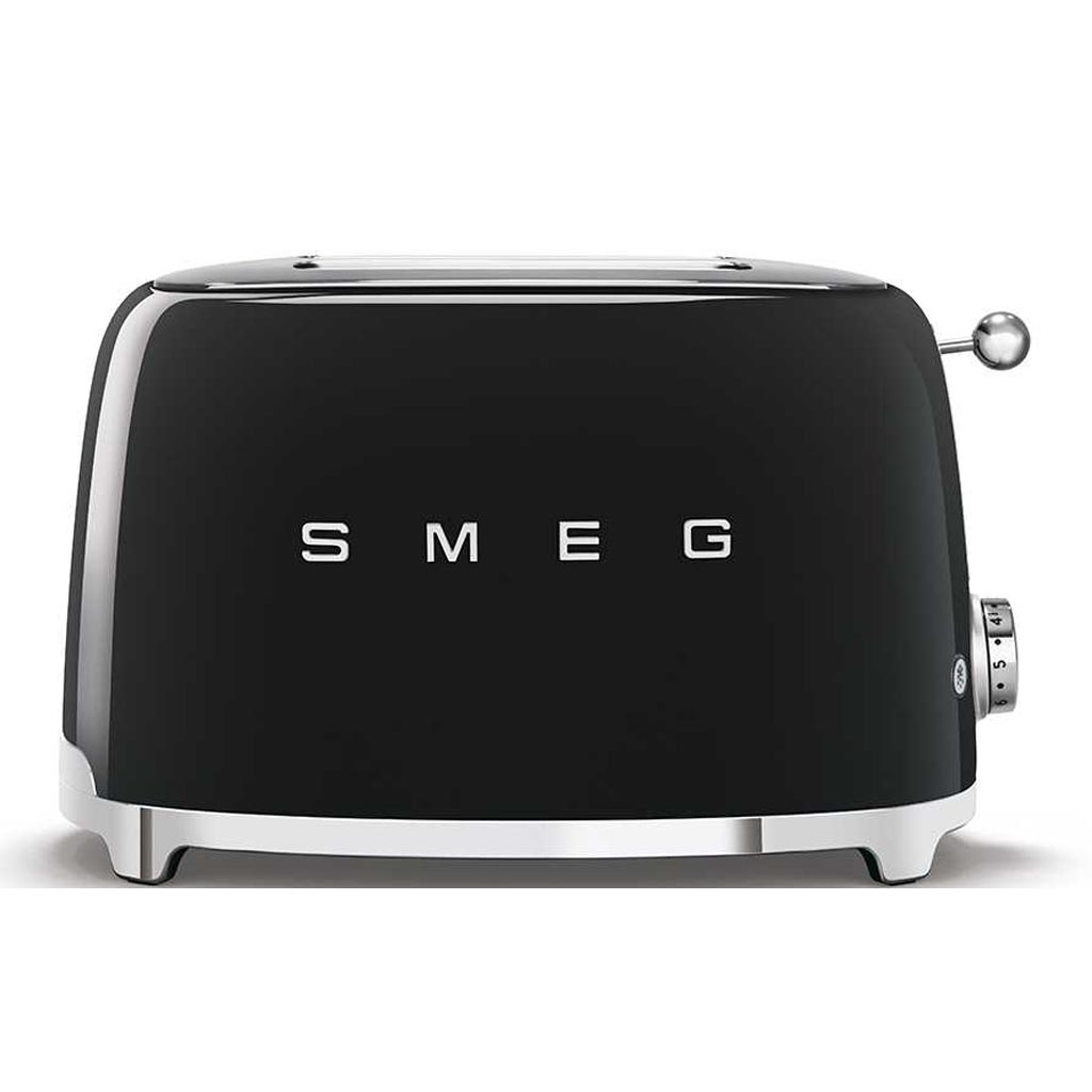 product image - Тостер на два слоти Smeg 50 Style, 19,8х31х19,5 см, чорний