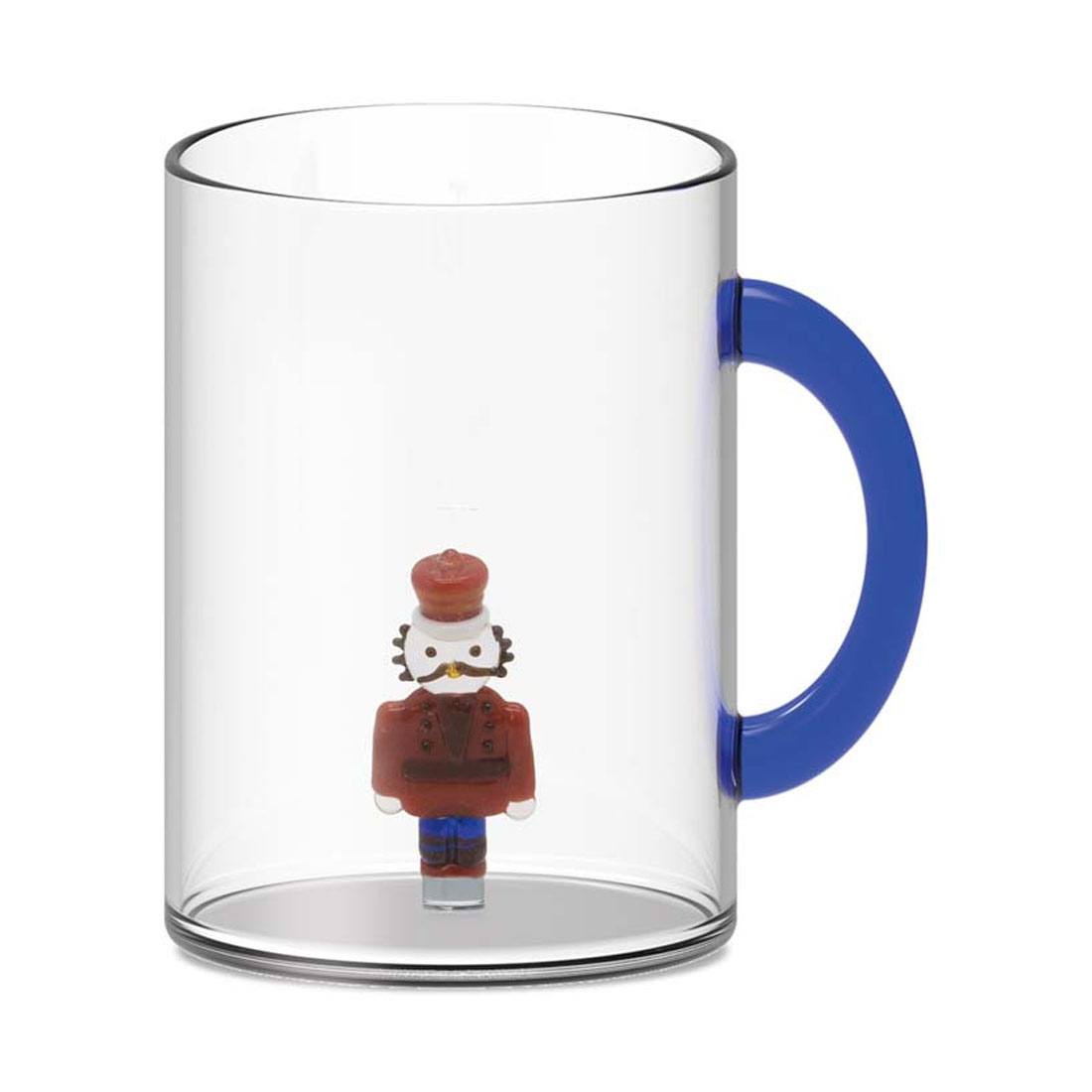 product image - Кружка стеклянная «Щелкунчик» WD Lifestyle Monterey Line, объем 0,42 л, прозрачный