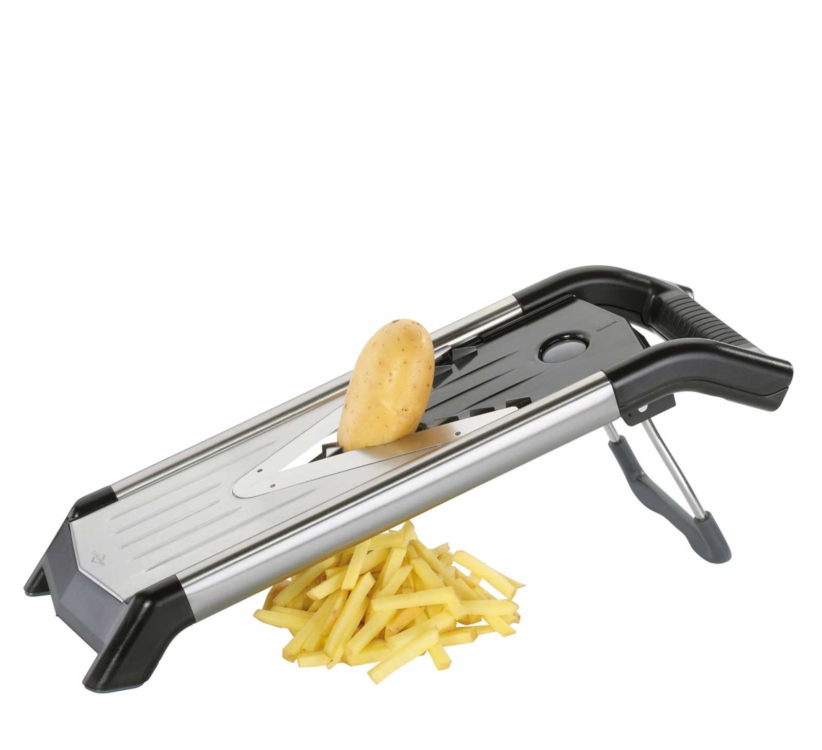 Овочерізка Kuchenprofi Professional, 42,5×14×14,5 см, сріблястий