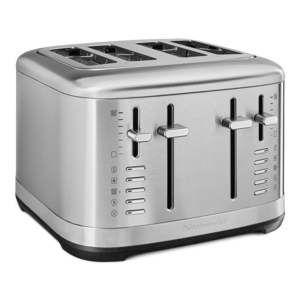 product image - Тостер на четыре слота KitchenAid, 21,1х30,8х30 см, серебристый матовый