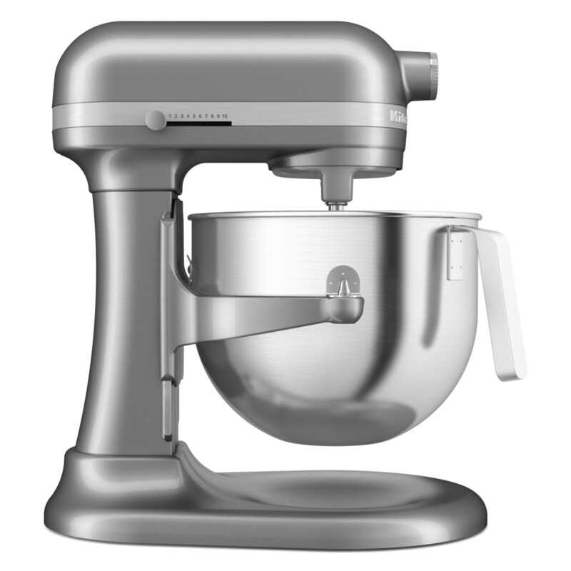 product image - Міксер планетарний KitchenAid Artisan, об'єм чаші 6,6 л, сріблястий