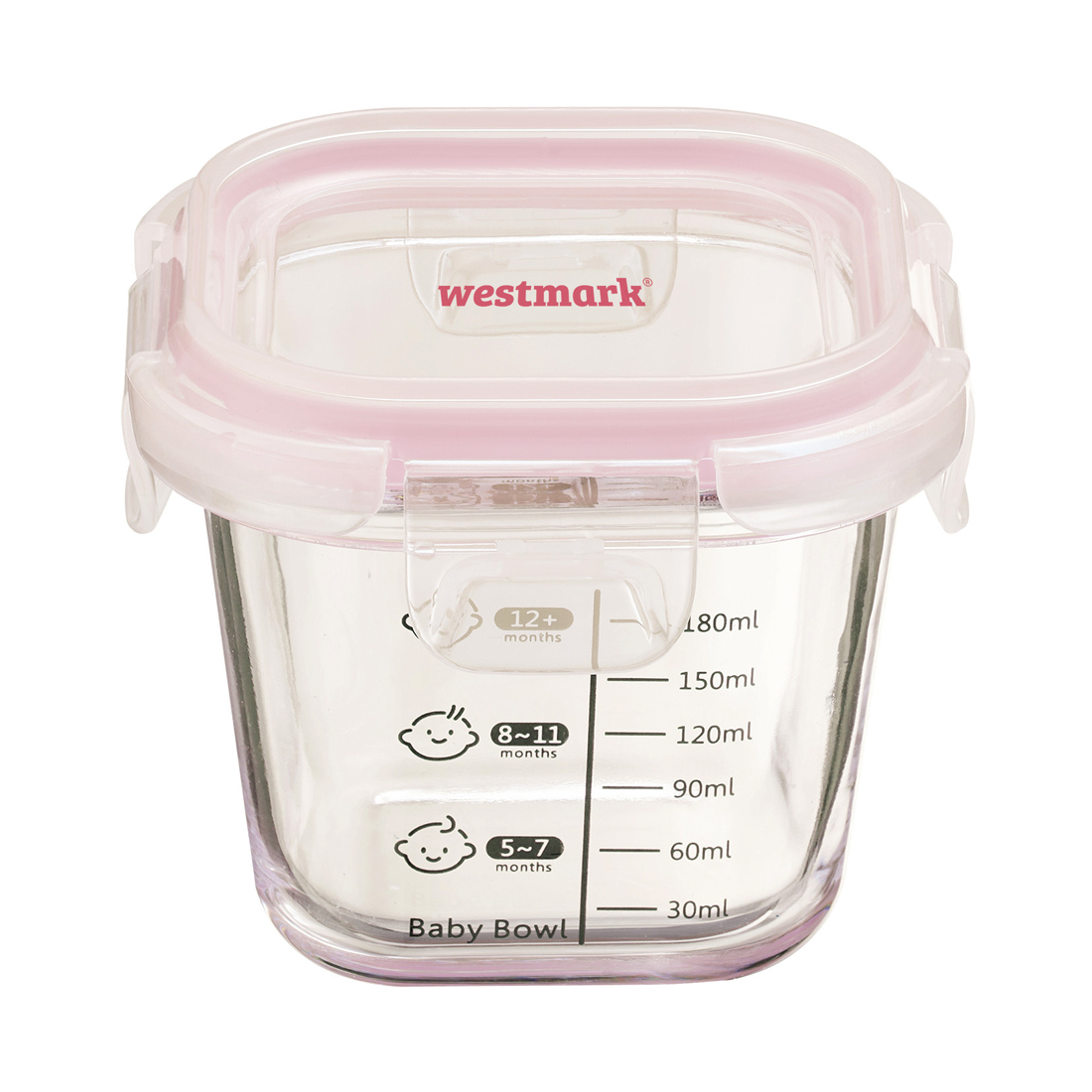 product image - Контейнер стеклянный Westmark Baby Bowl, объем 0,2 л, прозрачный