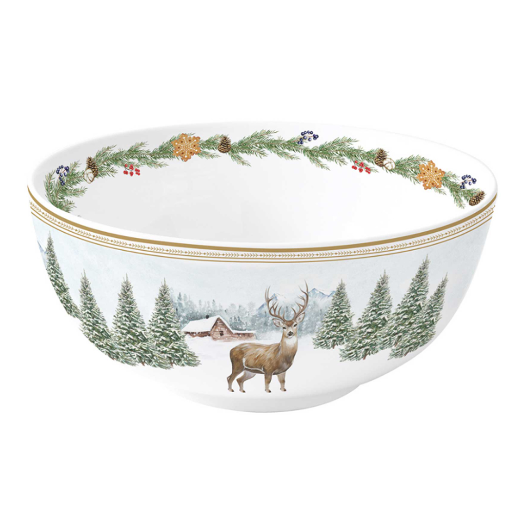 product image - Пиала Easy Life WHITE FOREST, диаметр 15 см