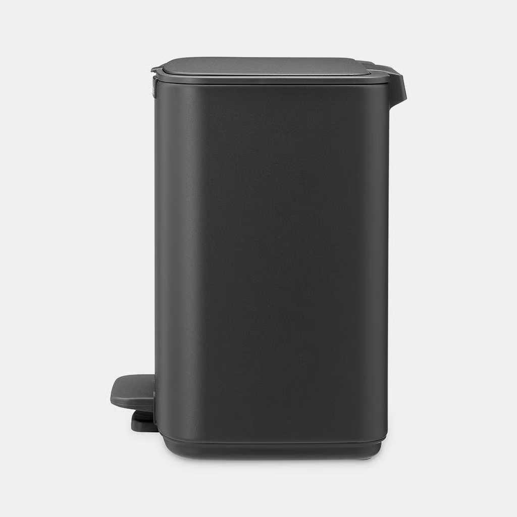 Бак для сміття Brabantia Bo Pedal Bin, об'єм 7 л, темно-сірий