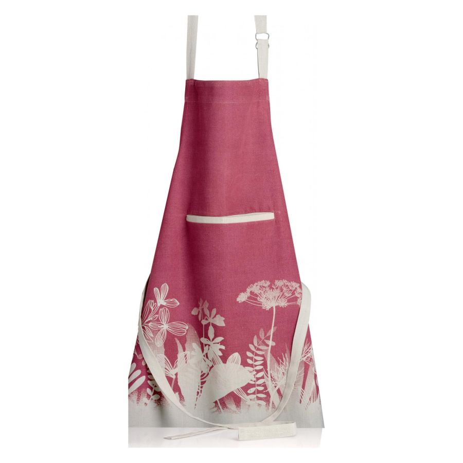 product image - Фартук Winkler EVAOS, размеры 85х72 см, бордовый с рисунком