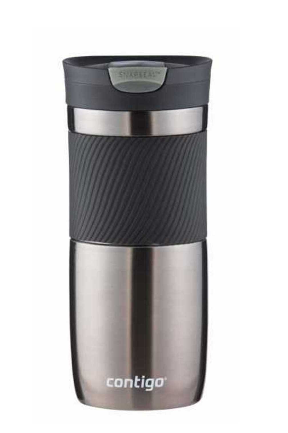 product image - Термокухоль Contigo BYRON 16, об'єм 0,47 л, сріблястий