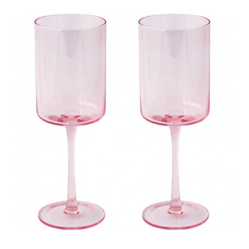 product image - Набор бокалов для вина Easy Life RAINBOW, объем 0,38 л, розовый, 2 шт