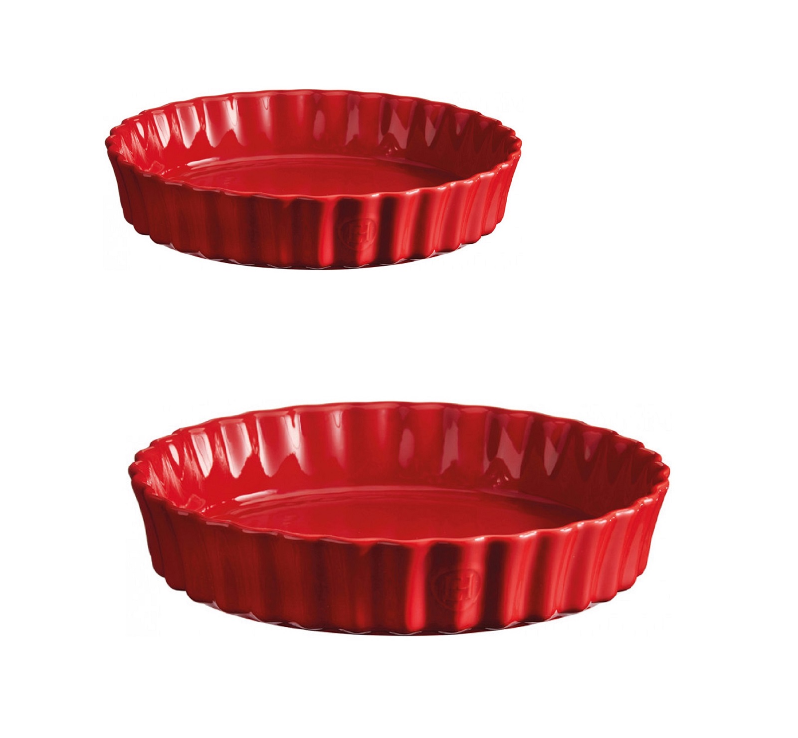 product image - Набір форм для запікання Emile Henry SPECIAL SETS, діаметр 24 см і 28 см, червоний, 2 предмети