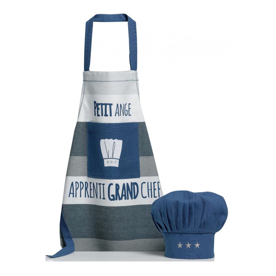 product image - Набор кухонный детский Winkler PETIT ANGE, 52х63 см, синий, 2 предмета