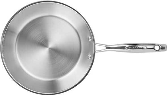 Сковорода стальная Scanpan Fry Pan STS, диаметр 24 см, серебристый