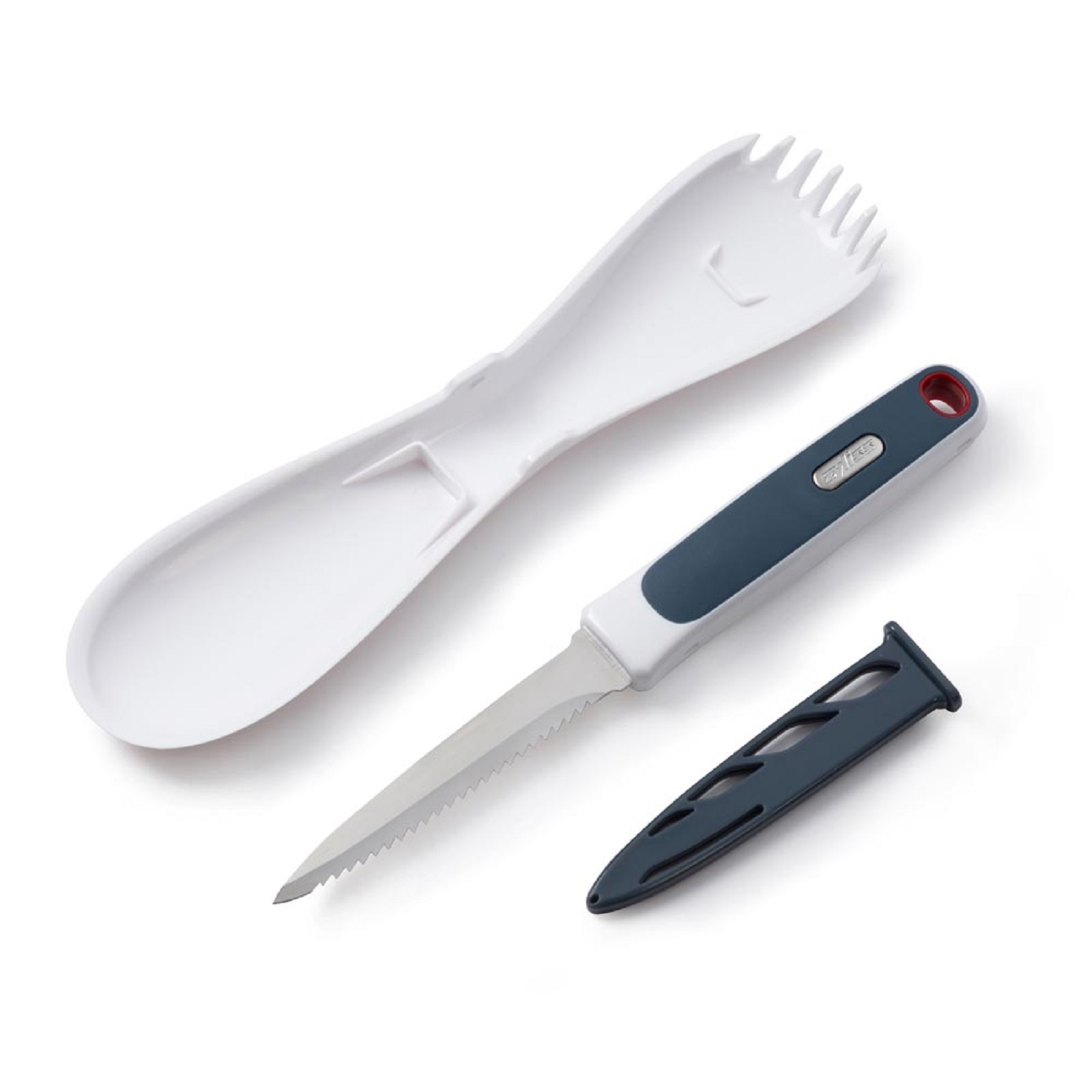 product image - Набор ножей для тыквы 3 в 1 Zyliss Squash & Pumpkin Tool, 5,6х23,5х1,8 см, белый с серым, 3 предмета