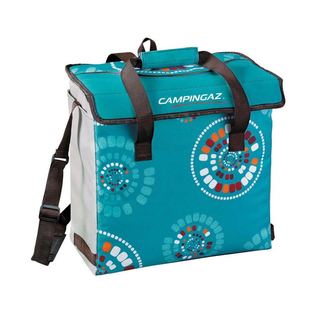 product image - Термосумка Campingaz Ethnic MiniMaxi, об'єм 29 л, 37х19,5х36 см, блакитний з малюнком