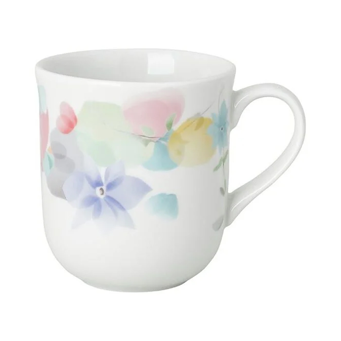 product image - Кружка фарфоровая Hutschenreuther Blumenwiese, объем 0,41 л, белый с рисунком