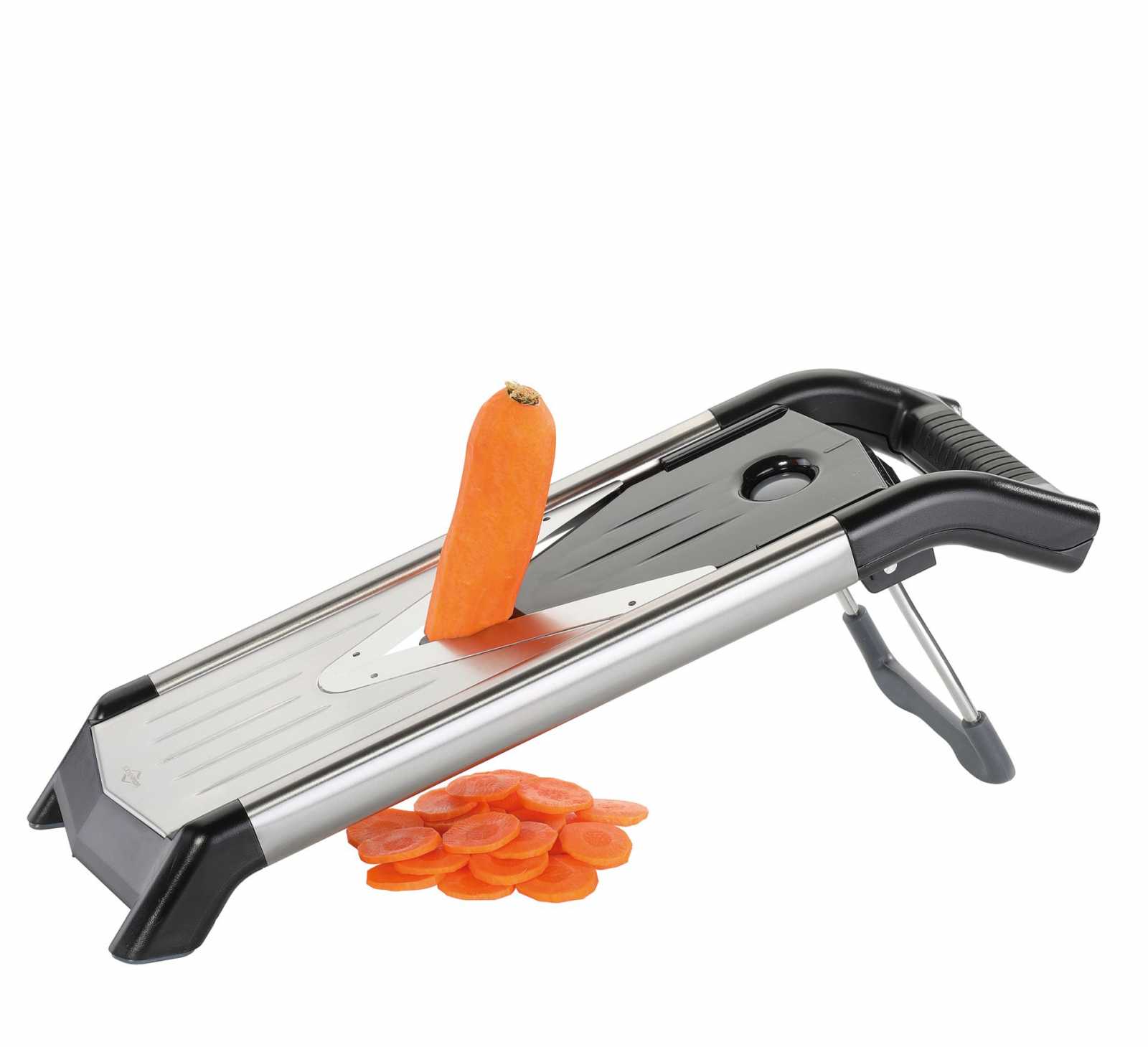Овочерізка Kuchenprofi Professional, 42,5×14×14,5 см, сріблястий