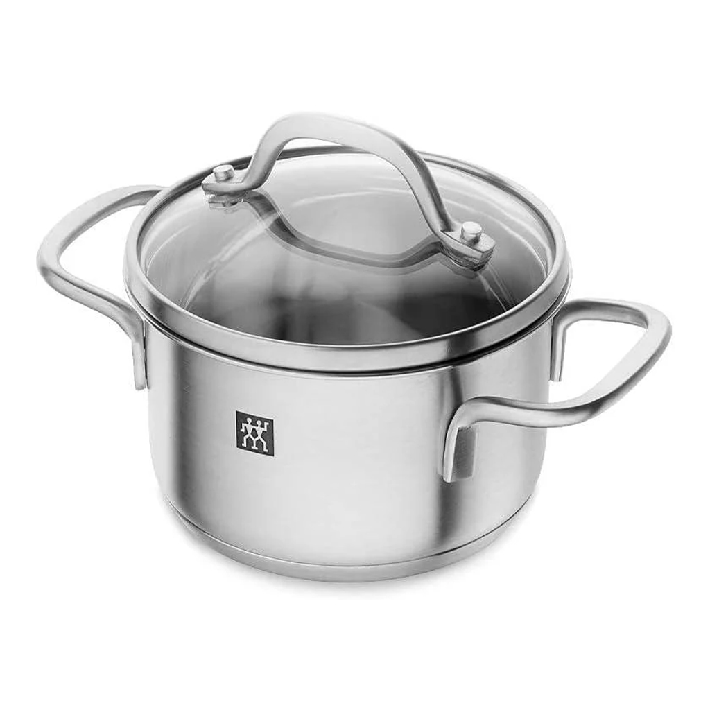 product image - Кастрюля с крышкой Zwilling PICO, объем 0,8 л, диаметр 12 см, серебристый