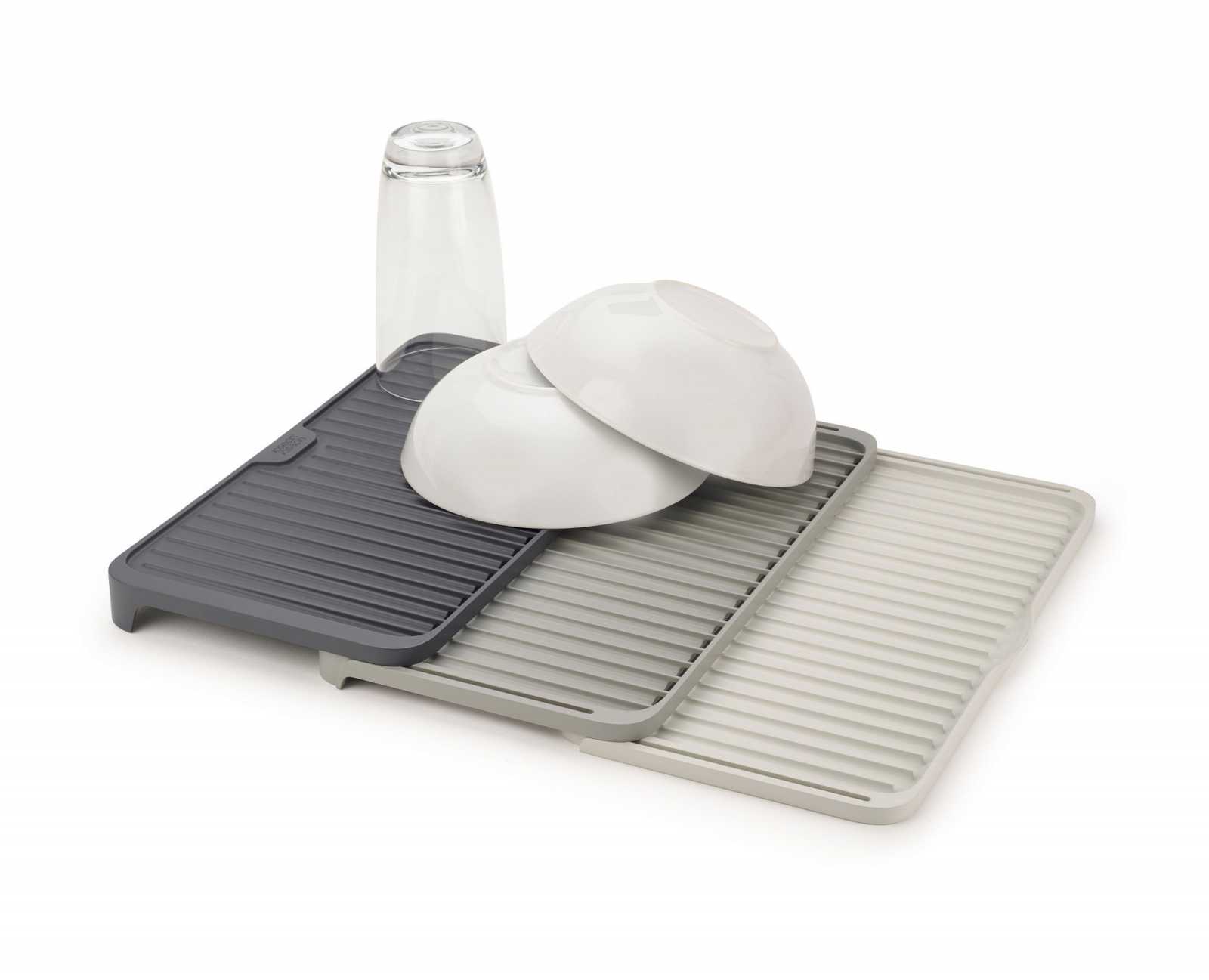 product image - Коврик для сушки посуды раскладной Joseph Joseph Tier™, серый