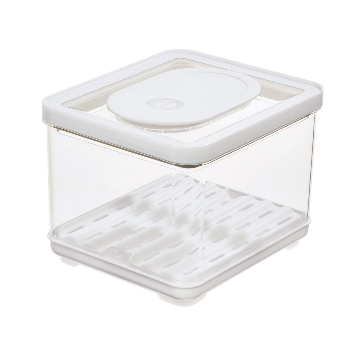 product image - Контейнер для хранения продуктов InterDesign ID FRESH, объем 2,88 л, прозрачный