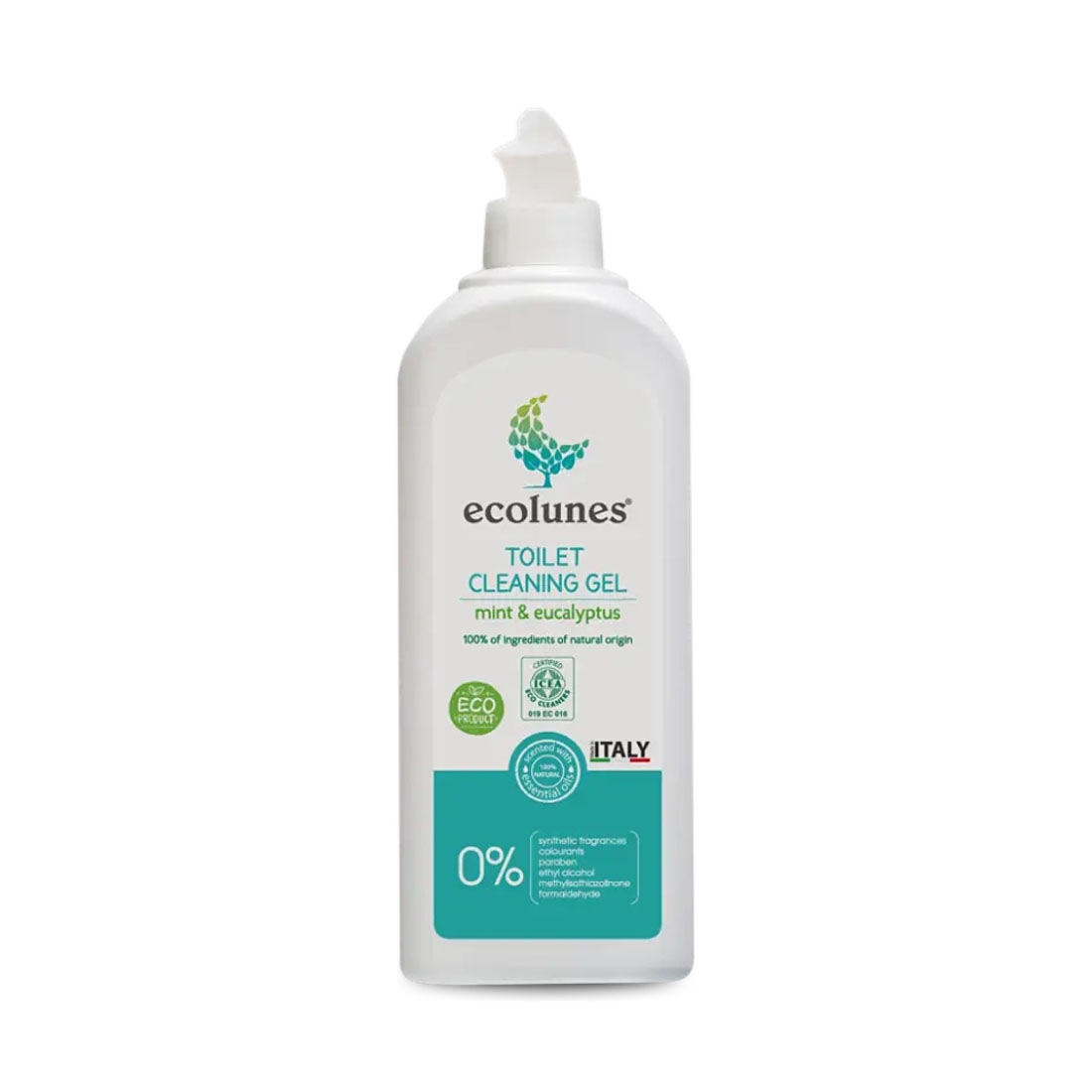 product image - Гель для очистки туалета без запаха Ecolunes, объем 0,5 л