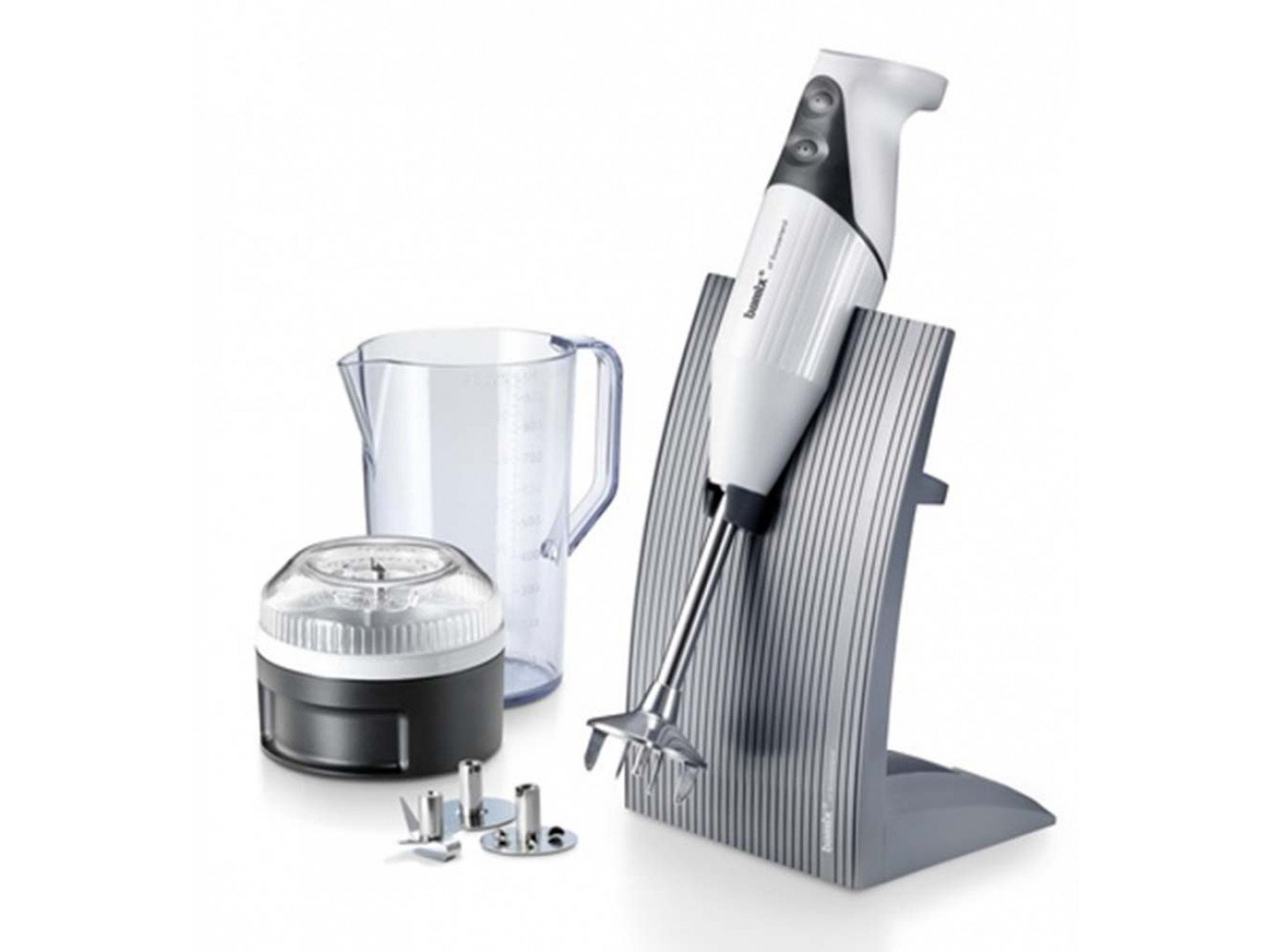 product image - Блендер занурювальний Bamix Swiss Line М250, світло-сірий