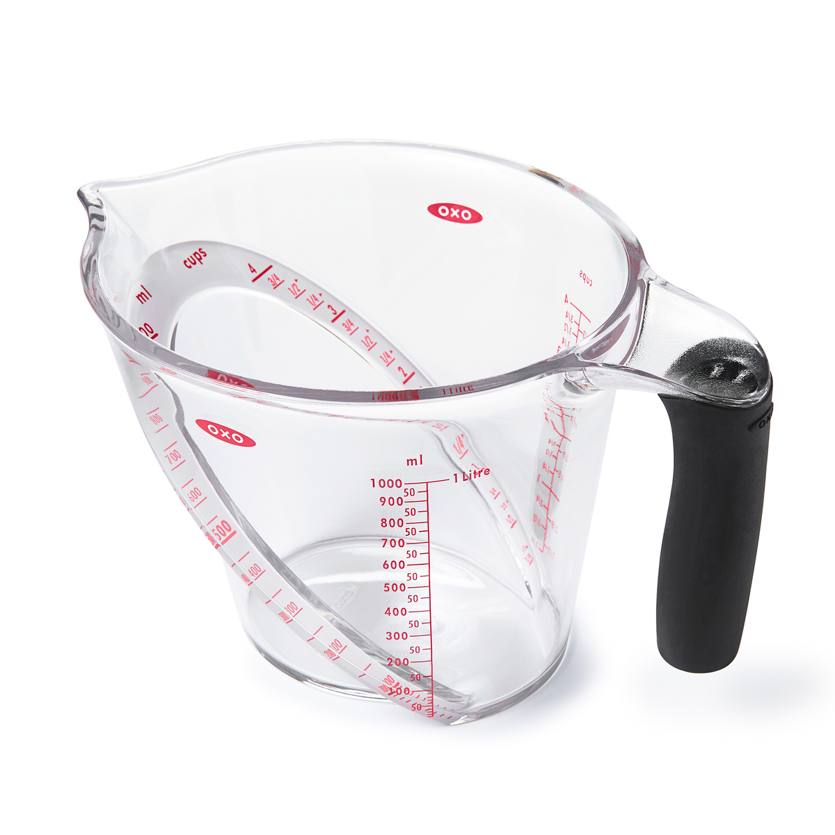 product image - Чаша мірна з похилою шкалою поділок OXO MEASURING, 22х15х14 см, прозорий