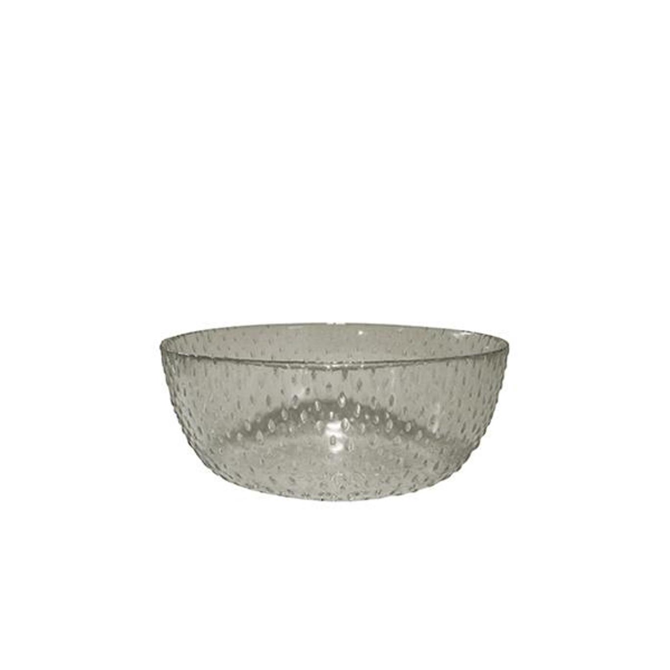 product image - Піала Aida RAW, діаметр 20,5 см, висота 8 см, прозорий сірий