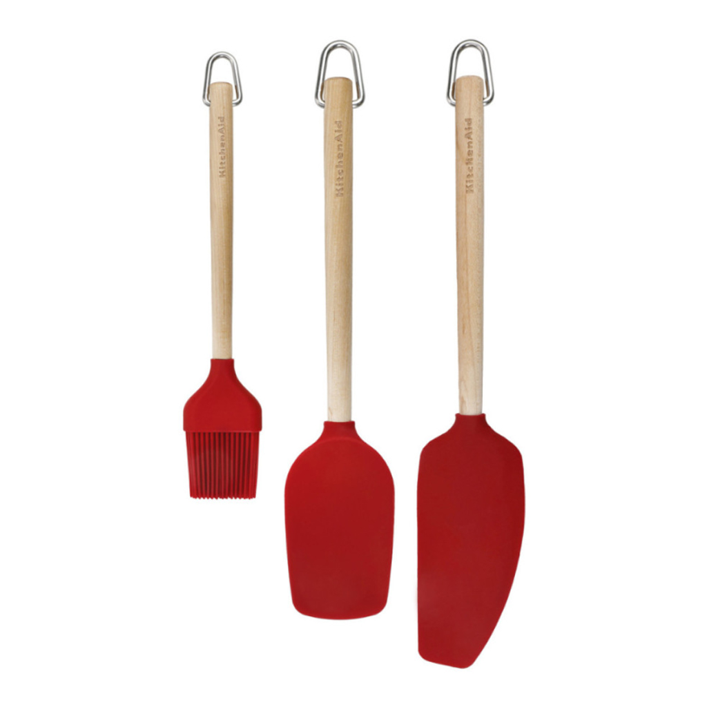 product image - Набір кухонних приладь для випічки KitchenAid Coreline, 3 предмета, червоний