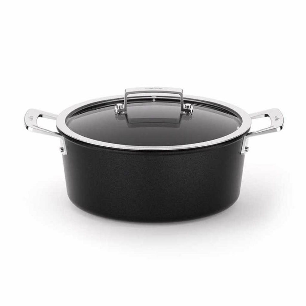 product image - Каструля з кришкою Valira AIRE, об'єм 4 л, чорний