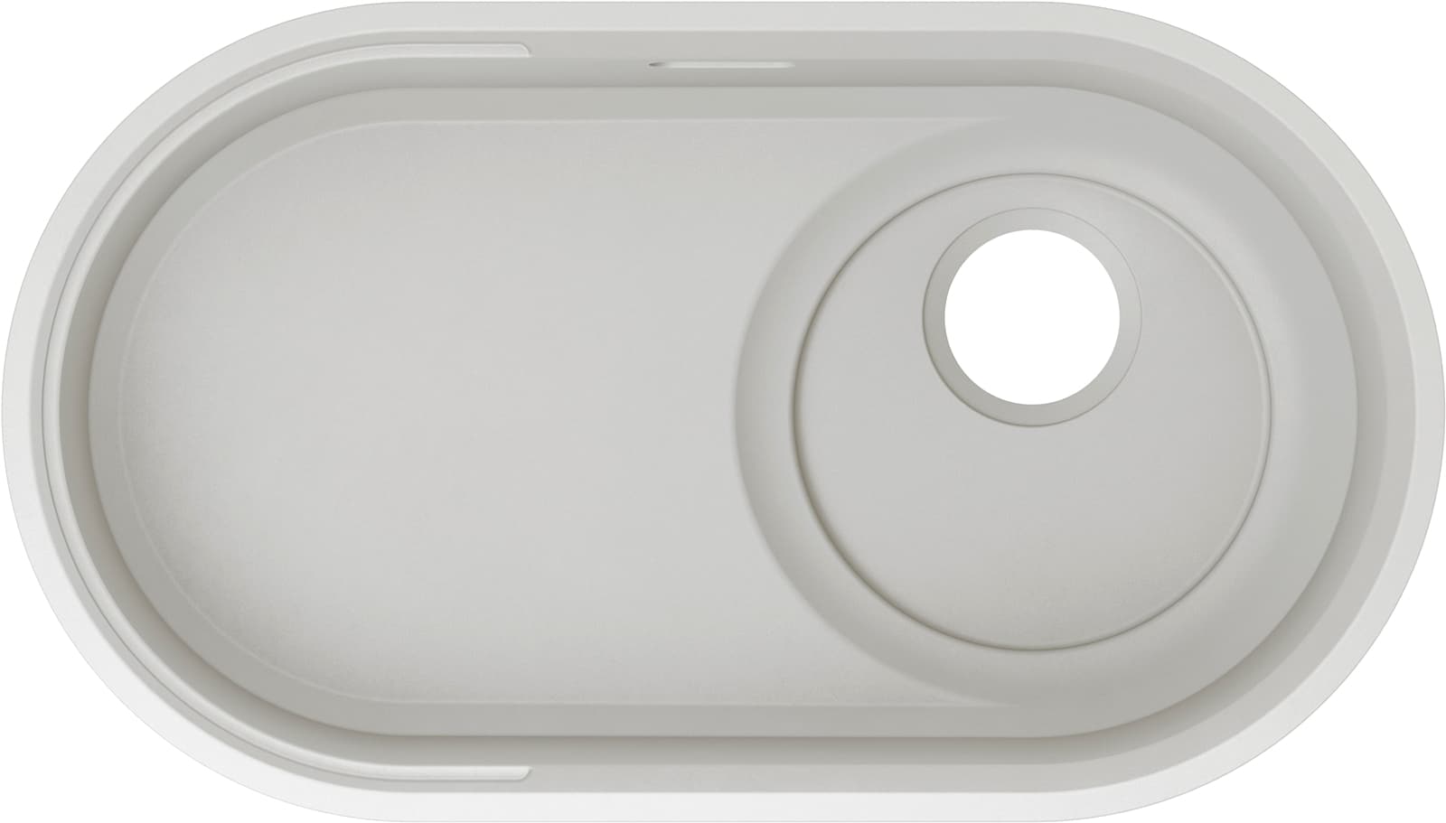 product image - Мийка BLANCO OOVALON 700-U хмарний білий