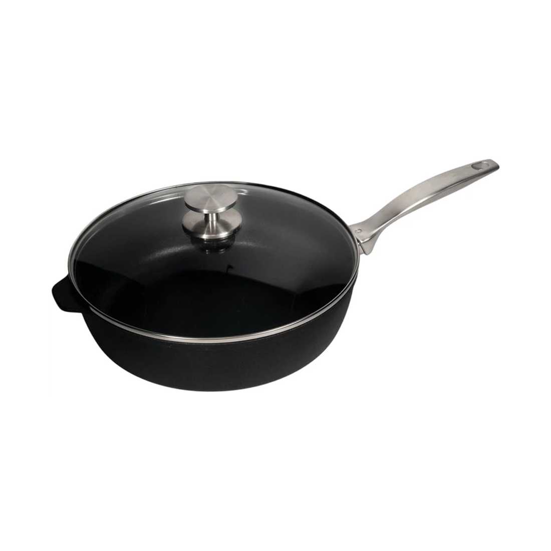 product image - Сотейник з кришкою Swiss Diamond CXD Induction, діаметр 28 см, об’єм 4,2 л, чорний