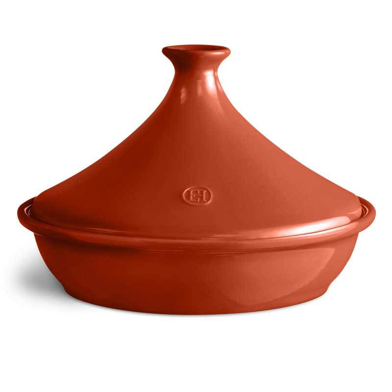 product image - Таджин Emile Henry COLORAMA, объем 2,5 л, диаметр 32 см, терракотовый