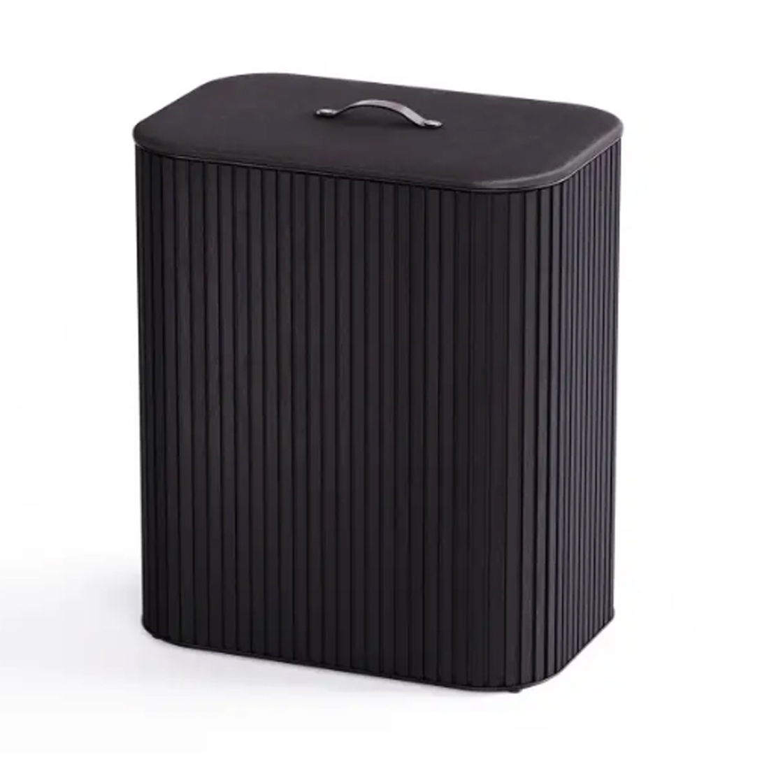 product image - Корзина для белья Joseph Joseph Tota Trio Luxe, объем 90 л, черный