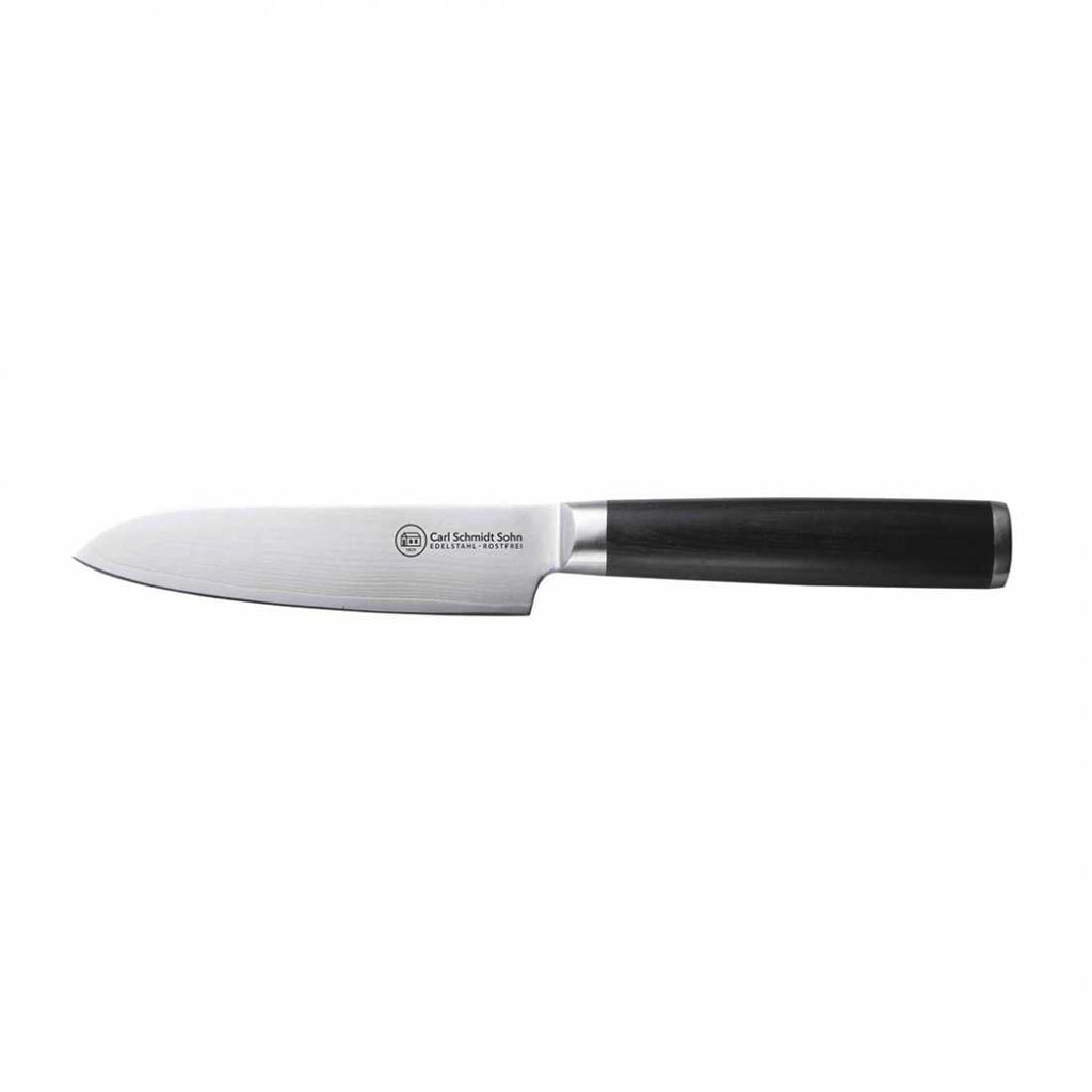 product image - Нож сантоку Carl Schmidt Sohn KONSTANZ, длина 12,5 см, черный