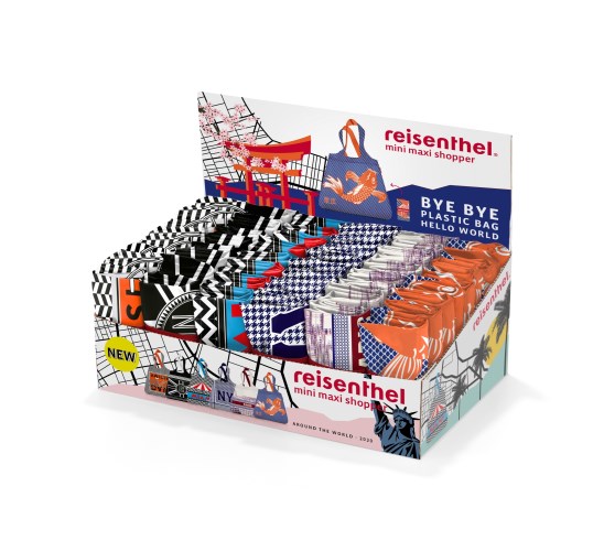 product image - Сумка для шоппинга Reisenthel mini maxi shopper Collection #27 City, 43,5 x 60 x 7, разноцветный